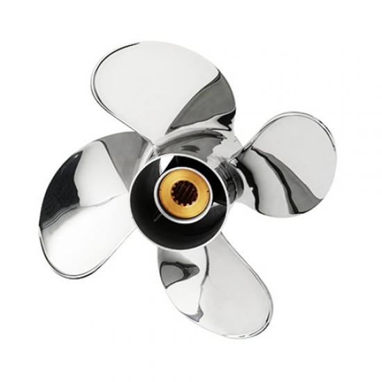 PowerTech SWA4 Stainless Propeller Evinrude 9.9-15 hp