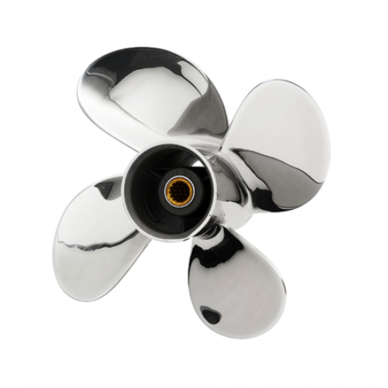 PowerTech SRT4 Stainless Propeller Evinrude 9.9-15 HP