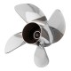 PowerTech REV4 Stainless Propeller Mercury 90-300 hp