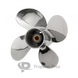 PowerTech SRT4 Stainless Propeller Evinrude 9.9-15 HP