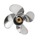 PowerTech SWA4 Stainless Propeller Suzuki 8-20 hp