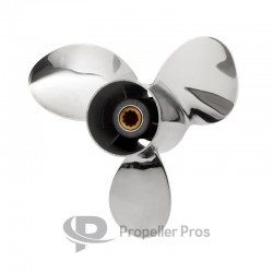 PowerTech TLR3 Stainless Propeller Evinrude 15-35 hp