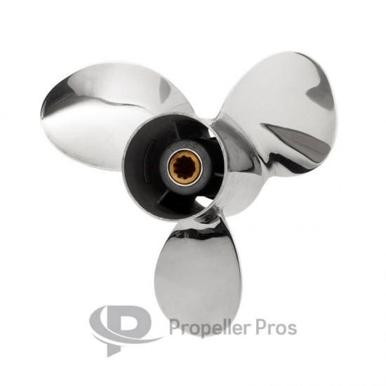 PowerTech TLR3 Stainless Propeller Tohatsu 25-30 hp