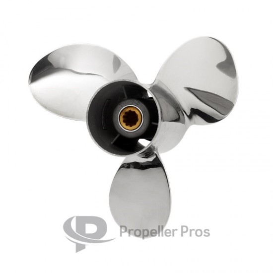 PowerTech TLR3 Stainless Propeller Mercury 9.9-30 hp