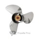 PowerTech SCB3 Stainless Propeller Mercury 25-70 hp