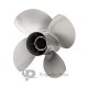 PowerTech BRS4 Stainless Propeller Mercury Bravo Two