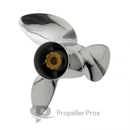 PowerTech ELD3 Stainless Propeller Tohatsu 60-140 hp