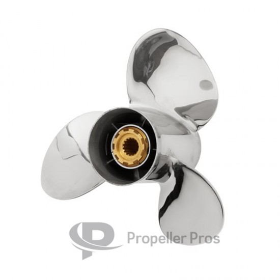 PowerTech MQF3 Stainless Propeller Tohatsu 60-140 hp