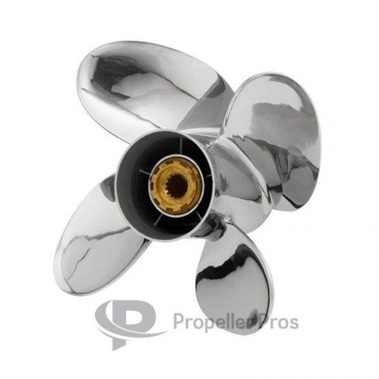 PowerTech NRS4 Stainless Propeller Yamaha 50-130 hp