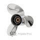 PowerTech PTR3 Stainless Propeller Mercury 40-140 hp