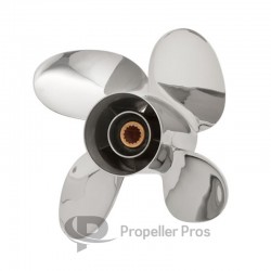 PowerTech RED4 Stainless Propeller Evinrude 40-140 hp