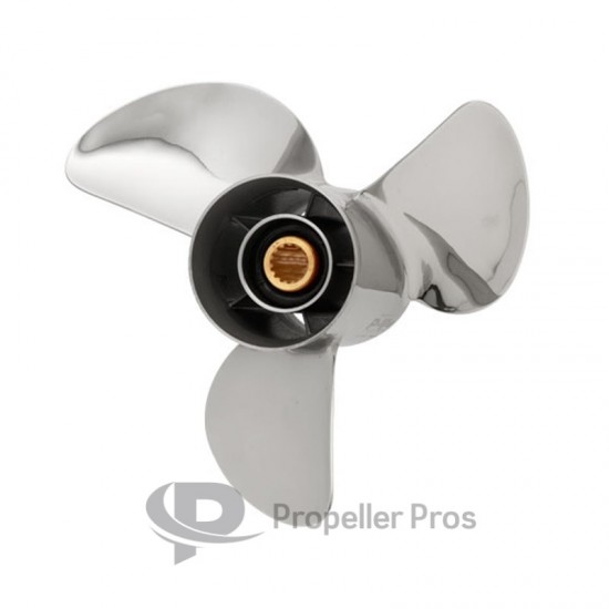 PowerTech SCD3 Stainless Propeller Evinrude 40-140 hp