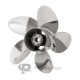 PowerTech SFS5 Stainless Propeller Tohatsu 115-250 hp