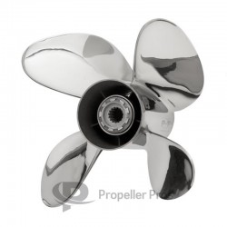 PowerTech TRO4 Stainless Propeller Yamaha 150-300 hp